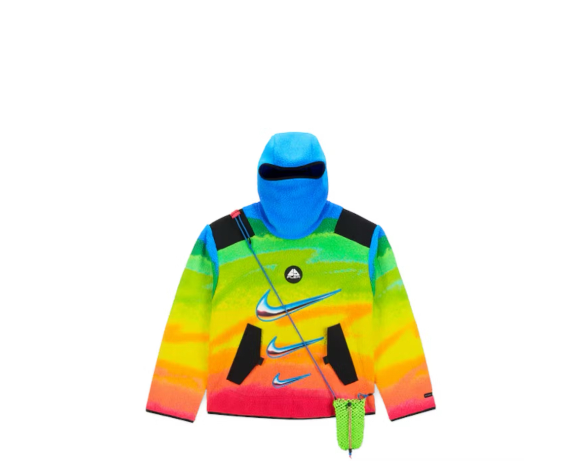 Nike ACG Rainbow Hoodie limited streetwear resale